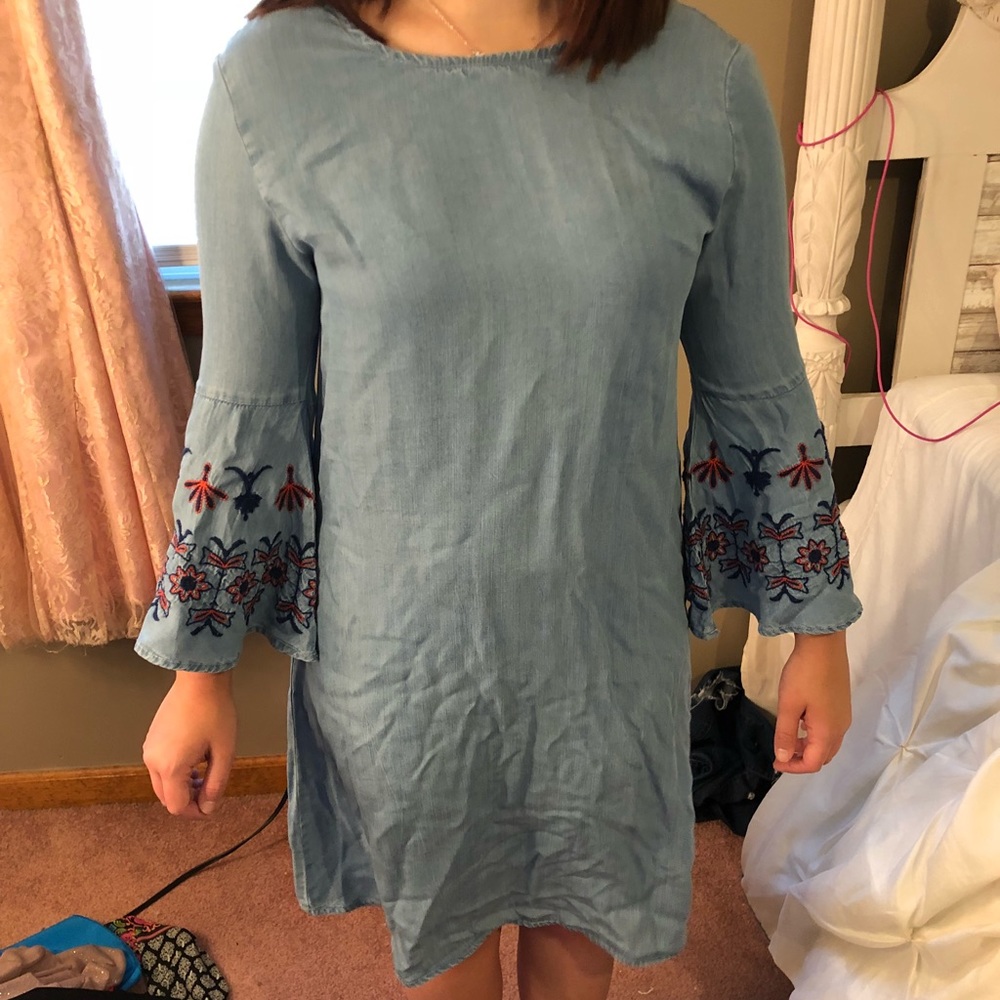 Blue jean dress